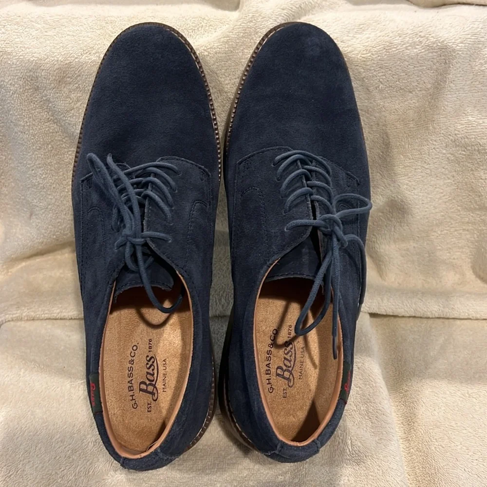 Mens Bass Suede Shoes - Picture 7 of 7